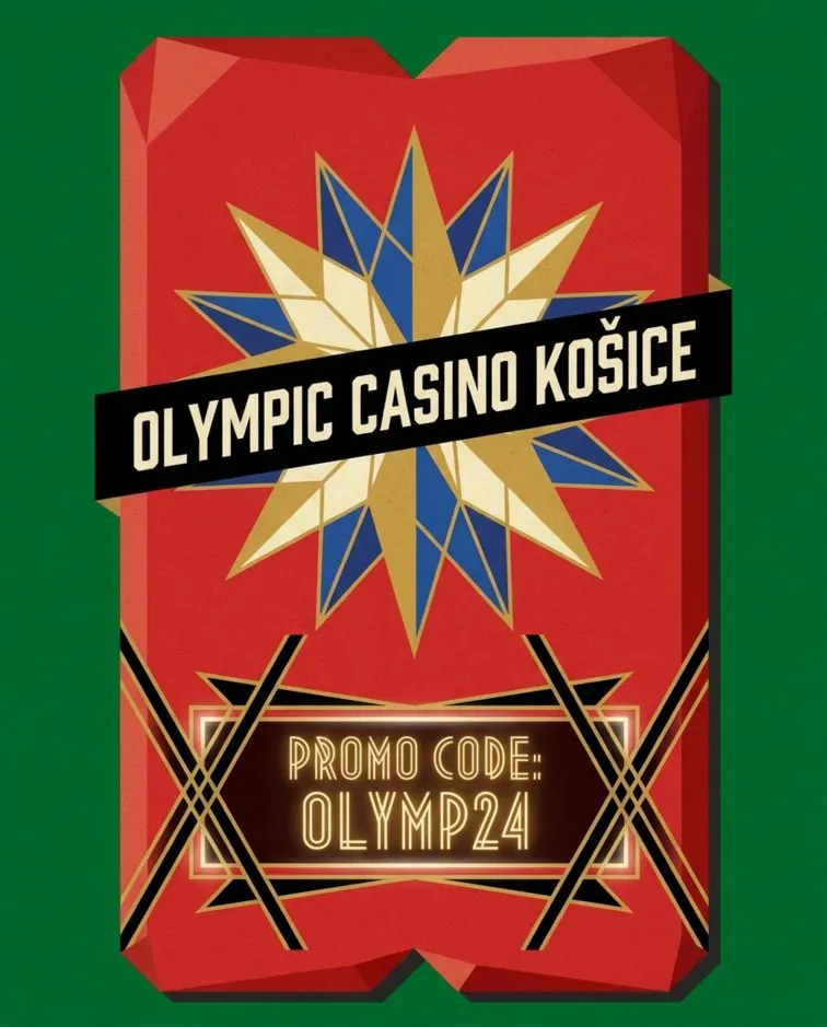 Zadajte promo kód a získajte odmenu: Olympic Casino Košice